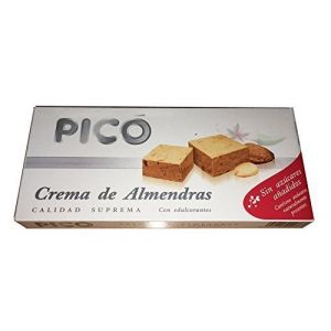 pico Technology Turron de Crema de Almendras, Nougat mou au Cr&egrave;me d'Amandes Sans sucres ajout&eacute;s - Qualit&eacute; Sup&eacute;rieure - 200gr