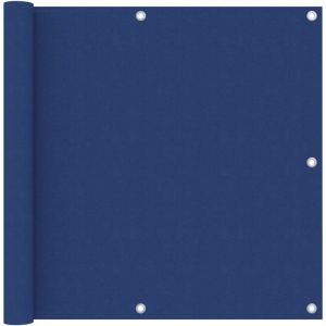 Écran de balcon brise pare vue protection confidentialité 90 x 300 cm tissu oxford bleu 02_0010107