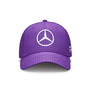 Casquette Baseball Mercedes-AMG Petronas Motorsport Lewis Hamilton Officiel Formule 1 - Violet - Adulte