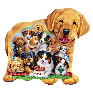 Image de Master pieces Puppy Palooza - Puzzle Forme