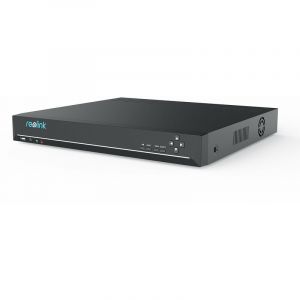 Reolink Caméra de Surveillance Enregistreur 36 Canaux nvr 12MP, Support Caméra ip hd Enregistrement Continu 24/7, Système d'Alarme o/i intégré, 3 Baies hdd