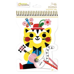 Image de Avenue mandarine Carnet de coloriage Graffy Nimo Chat