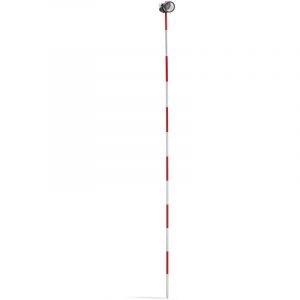 Steinberg Mini-prisme avec tige - Ø 3,5 cm - revêtement argenté