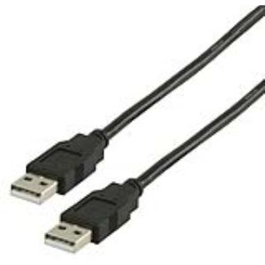 Image de Valueline VLCP60000B10 - Câble USB 2.0 A mâle vers A mâle 1 m