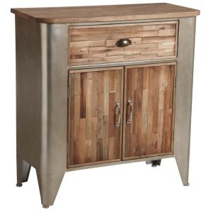 Aubry Gaspard Commode bois et métal