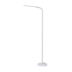 Lucide Lampadairemétal blanc led
