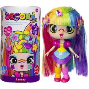 Lansay Poupée 55101 Decora Girlz Minis Poupées Fashion a Personnaliser Decora