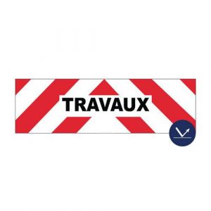 Novap Panneau rétro d'intervention Travaux,