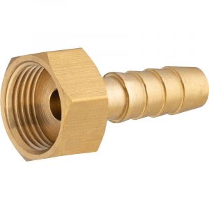 Aroz - Raccord droit laiton pour tuyaux cristal Femelle écrou mobile 3/8 - Ø08