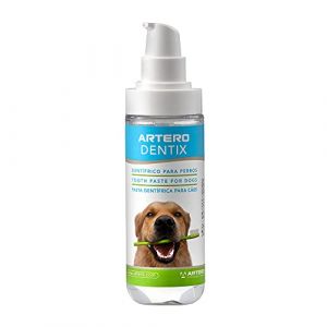 Artero Dentix. Gel dentifrice pour chiens. Empêche la formation de tartre et la mauvaise haleine.