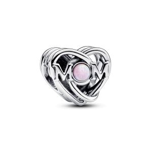 Pandora Charm Mum & Cœur Ajouré - Taille one size