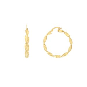 Cleor Cr&eacute;oles en Argent 925/1000 Jaune