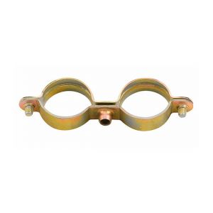 Index 50 colliers métalliques légers double M6 D. 15 mm - ABD6015