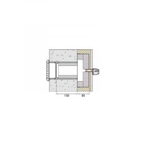 Atlantic SILENCIEUX TRAVERSEE MUR 54DB - SCD N MAX 45