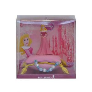 Bullyland Mini figurine Princesse Aurore sur oreiller trésor