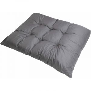 Coussin pour palettes 120 x 80cm, coussins canap&eacute;, coussin de jardin, coussin de sol/ coussin palette in-ext&eacute;rieur Gris Setgarden