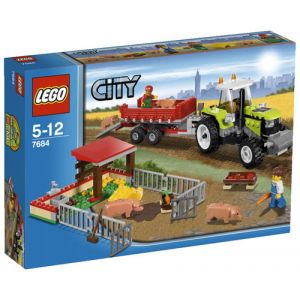 Lego 7684 - City : La porcherie et le tracteur