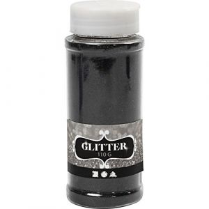 Paillettes, noir, 110gr