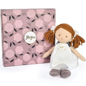 Image de Jolijou - LES DOUCETTES - poupées de chiffon - Nina - blanche - JJ6011