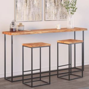 VidaXL Dessus de table 180x40x2,5 cm rectangulaire bois massif acacia