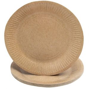 Pro Nappe - Réf. 79109i - 20 Assiettes - diamètre 23 cm - carton - kraft
