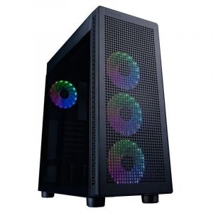 Hiditec H1 Air ARGB Midi Tower Verre Trempé USB 2.0 Noir