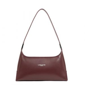 Lancaster Sac à main bordeaux en cuir