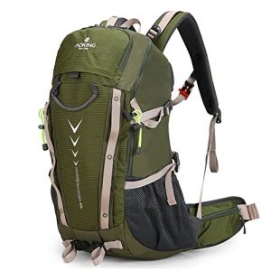 Sac &agrave; dos de randonn&eacute;e Nature Nomad H2O 40 l avec armature en filet, vert
