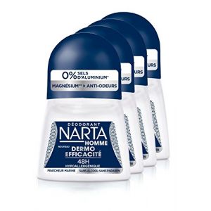 Narta Déodorant homme dermo efficacité 48h fraîcheur marine