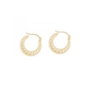 Boucles d'oreilles "Étreintes" Or jaune