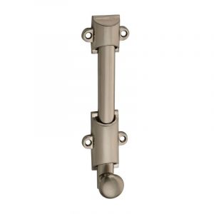 THIRARD Verrou à plaquer pour fenêtre, à coulisse, 150mm, nickel satin