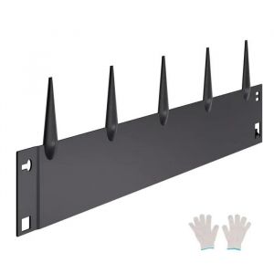 Bordure De Jardin En Acier-Duoku-Bordures Métalliques Paysagères-Lot De 5-990 X 181 Mm-Anti-Corrosion-Facile À Installer