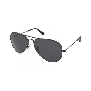 Image de Ray-Ban Lunettes de soleil polarisées AVIATOR LARGE METAL RB3025 Gris