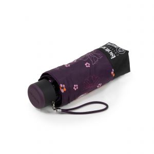 Isotoner Parapluie compact, solide, ultra déperlant, à ouverture manuelle