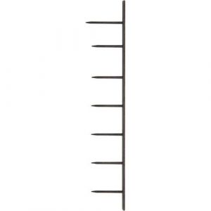 GBC 3700510 Lot de 100 Peignes Strip A4 75mm black 100pcs