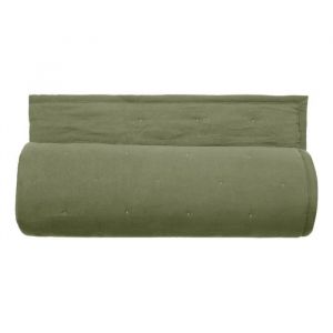 Vent du Sud Couvre lit matelassé microfibre lavée 'Céleste' toutes dimensions Céleste Sauge - 180 x 240 cm pour lit 1 place