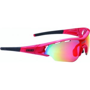 Image de Lunettes vélo Summit BSG-50 Mirror - Rouge