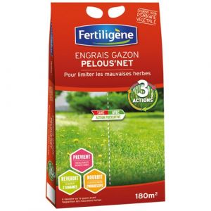 Fertiligene Engrais gazon Pelous'net 180m² 9.1kg /nc - Categorie fantome