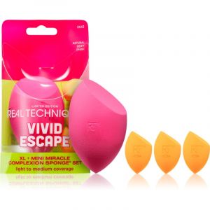 Real Techniques XL + Mini Miracle Complexion Sponge Set Spugnette trucco 1 pieces unisex