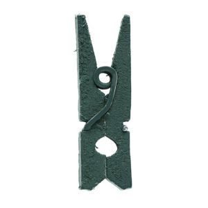 Ruedelafete Sachet de 24 MINI-Pinces en bois, Eucalyptus