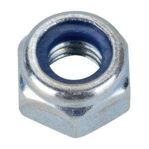 Image de VisWood Ecrou hexagonal indesserrable zingué - Ø 6 mm - Boîte de 200