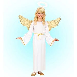 W WIDMANN MILANO Party Fashion - Costume enfant ange, robe, Noël, crèche, costume de Noël, carnaval
