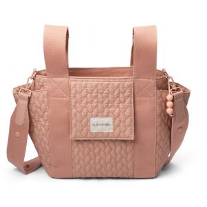 Suavinex Sac de Maternit&eacute;, Sac &agrave; Langer B&eacute;b&eacute;, Organisateur pour Poussette, Avec Anses Ajustables &agrave; la Poussette, Fermeture &Eacute;clair, Compact et de Grande Capacit&eacute;, avec Poches Int&eacute;rieures