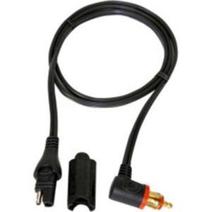 Image de TecMate Adaptateur-rallonge SAE vers fiche MOTO 90° O-29