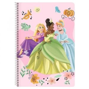 Safta Livrete Folio 80 H. Couvercles Durs Princesses Disney Magical
