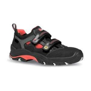 U-Power Chaussure de s&eacute;curit&eacute; basse CULT S1P SRC ESD - U-GEL - taille: 47 - Noir / Rouge