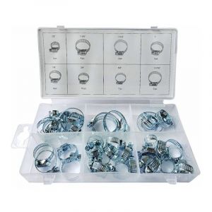 Sicoba Coffret Assortiment de 40 Colliers de Serrage