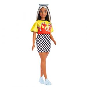 Image de Mattel Brb Fashionista Top Flammes - Poupée