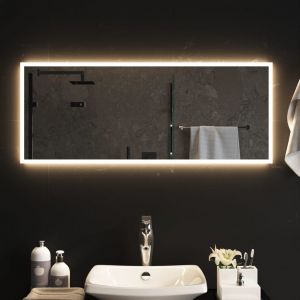 VidaXL Miroir de salle de bain à LED 100x40 cm