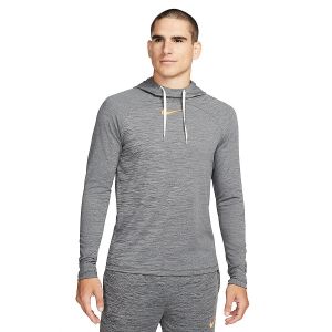 Nike Sweat à Capuche Dri-FIT Academy Pullover - Gris/Crépuscule, pointure Medium - Gris - Taille Medium